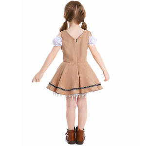Costume d'Halloween pour filles Jupe multicolore pour le commerce extérieur et pour Amazon Allemagne pour la performance du festival de la bière pour enfants - Product Image 4