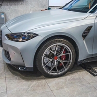 Jantes en alliage forgé de style FI-R de 19, 20 et 21 pouces, 5x112, 5x114.3, 5x120, finition noire brillante, pour BMW M4 G82, M4C, M3 G80, M440i, M340i, M3 CS