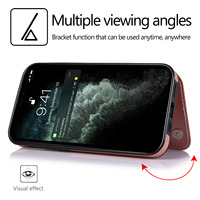 Casing Ponsel Terlaris dengan Tempat Kartu dan Dompet untuk iPhone 17 18 pro max Model Multifungsi Lipat dengan Penyangga