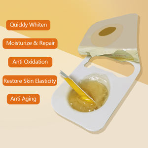 Masque facial jetable hydratant et anti-sécheresse à l'astaxanthine et à la vitamine C, masque de nuit en gel pour peaux sèches – Meilleure vente - Product Image 6