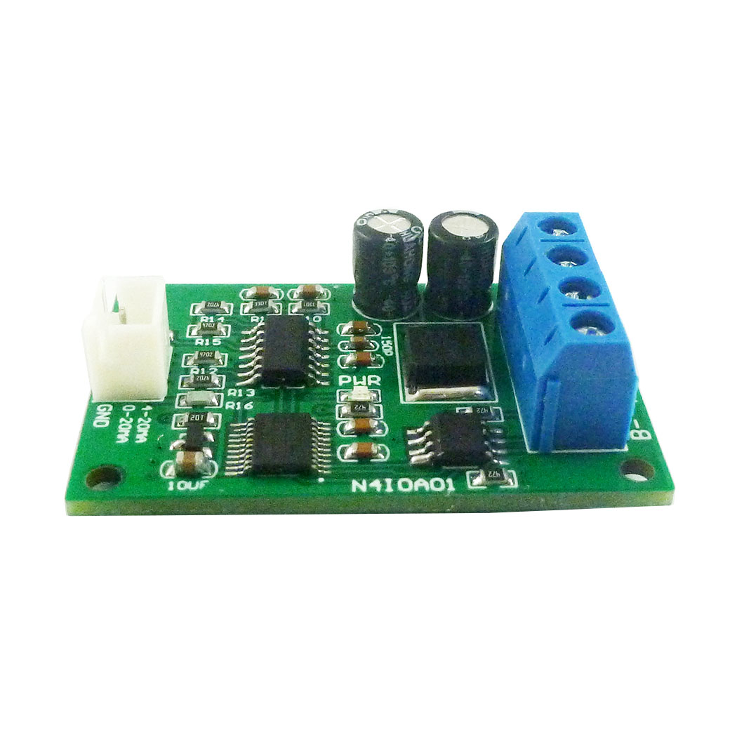 DC 12 В RS485 до 4-20 мА 0-20 мА генератор сигнала тока DAC преобразователь модуль Modbus RTU для измерительных приборов PLC