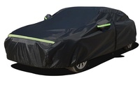 Housses de voiture en tissu Oxford 600D de qualité supérieure 100% Protection UV étanche Housses de voiture complètes universelles