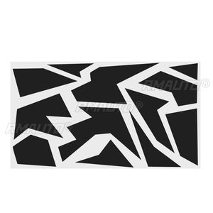 Pegatinas universales para carrocería de coche, 60cm x 200cm, gráficos de vinilo, decoración DIY, protección impermeable contra rayos UV - Product Image 4