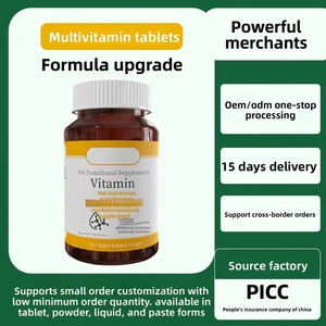 Tabletas Masticables Multivitamínicas con <span class=keywords><strong>Complejo</strong></span> <span class=keywords><strong>B</strong></span> para <span class=keywords><strong>Perros</strong></span> y Gatos KEJIN - Nutrición Equilibrada 0.3g Todas las Edades OEM - Product Image 4