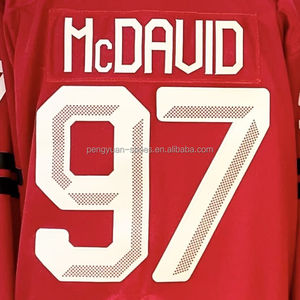 Maglia da Hockey su Ghiaccio Connor McDavid Canada 2026 Rossa di Alta Qualità, Pronta per la Spedizione - Product Image 1
