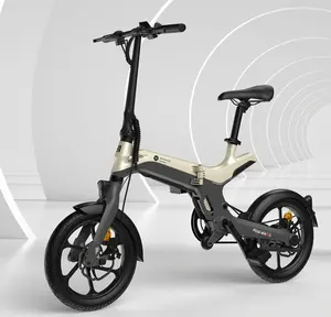 2022 INVANTI D1 China Fabrik 16 Zoll 36V 7,8ah Lithium 250w Faltbares Elektro fahrrad Fahrrad Stadt E-Bike für Erwachsene