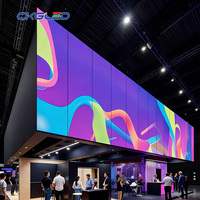 Mur vidéo LED intérieur 500x500mm pour écran géant de fond de scène, fabriqué à partir de modules