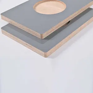 Doppelseitige anti-fingerabdruck-PET laminierte MDF-Platte in super matter Farbe für Küchenschrank