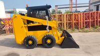 Mini Wheel Loader TS50W Efisiensi Tinggi 40KW Mesin Xinchai, Loader Depan Kecil Dengan Lampiran Kerja Opsional