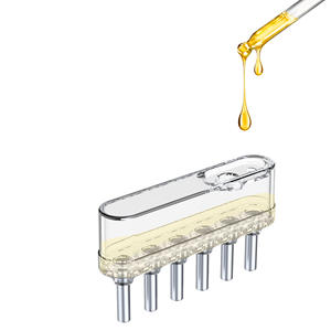 หวีแปรงนวดศีรษะไฟฟ้า พร้อมที่ทาออยล์ สำหรับผมร่วงและเร่งการเจริญเติบโตของเส้นผม ใช้ในบ้าน อุปกรณ์ดูแลเส้นผม - Product Image 3