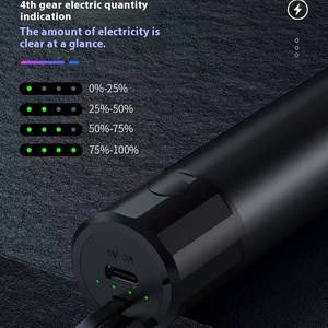 Xách tay mini ngân hàng điện công suất cao 12 wát LED đèn pin có thể tháo rời điện thoại di động cung cấp được xây dựng trong cáp năng lượng mặt trời Li-Polymer hiển thị - Product Image 4