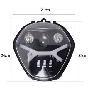 Phare LED pour moto Yongjin à faisceau haut/bas avec kit d'assemblage DRL Angel Eye pour <span class=keywords><strong>BMW</strong></span> R1200R 2016-2019 - Product Image 2