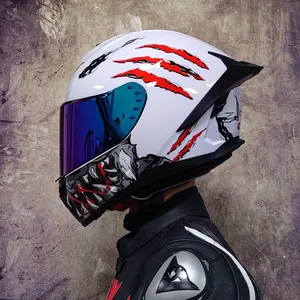 High-quality Unisex Adult Full Cross Helmet Mountain Helmet Sports Custom Full-face Modular Motorcycle Helmet