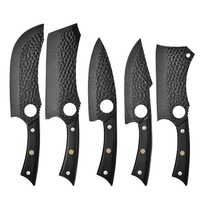 Couteau de chef en acier Damas forgé à la main, hachoir de cuisine aiguisé avec manche, couteau de cuisine polyvalent pour la vente en gros
