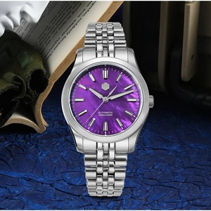 San Martin New SN0144GX Luxury <b>Watches</b> Pearl Mop Dial Miyota 9015 Automatic <b>Mechanical</b> <b>Watches</b> Waterproof 39Mm Sport Wrist <b>Watch</b> - Product Image 2