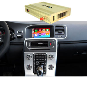 Para <span class=keywords><strong>Volvo</strong></span> V40 V90 <span class=keywords><strong>XC40</strong></span> XC90 S90 2015-2022 OEM actualización de pantalla de coche caja decodificadora interfaz de dispositivo Linux CarPlay Android Auto Player - Product Image 1
