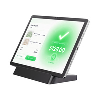 Tablette Android 11 pouces NFC TPV avec fonction de paiement sans contact, station de charge de bureau G99 6 Go+128 Go 1920*1200 FHD Incell, tablette Android 16 GMS