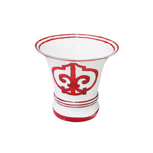 Estilo europeo minimalista alféizar de ventana Boca Grande hueso China florero regalo - Product Image 1