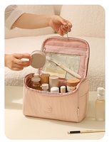 Neceser de Viaje MKW6040, Organizador Portátil con Forma de Almohada, Ligero, para Artículos de Aseo y Cosméticos, Ideal para Vacaciones