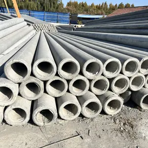 Mozambique Utility Pole Supplier Prestressed utility poles