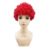 Perruque de Clown Colorée Explosive et Amusante pour Fêtes, Bals et Festivals Mascarades d'Enfants