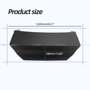 Para Mitsubishi Lancer Evolution EVO 7 8 9 CT9A 2001-2007, Tapa de Maletero Trasera de Fibra de Carbono de Doble Cara, Estilo OEM, Kits de Carrocería - Product Image 5
