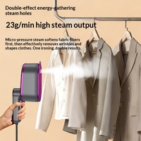 1200W, réservoir d'eau de 270 ml, 180 °   Fer à vapeur portable intelligent à poignée rotative avec contrôle de la température pour la maison et les voyages, 3 modes de vapeur