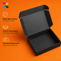 Boîte en carton ondulé E Flute personnalisée de qualité supérieure pour l'envoi de produits par abonnement, emballage cadeau, impression, vente en gros, expédition rapide, logo personnalisé