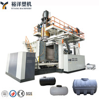 Machine d'extrusion-soufflage de plastique avec garantie d'un an pour la fabrication de seaux à eau en HDPE à 5 couches de 5000 L