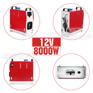 Chauffage au diesel 12V 8KW tout-en-un avec écran LCD, télécommande, faible bruit pour voiture, camionnette, camion, camping-car, bateaux, remorques - Product Image 5