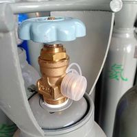 Cilindro de Gas Helio de 10L Estándar ISO9809-1, Cilindro Sin Costuras de Alta Presión para la Industria Global