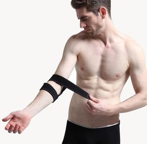 อุปกรณ์พยุงข้อศอกนีโอพรีนปรับได้สำหรับผู้ชายและผู้หญิงอุปกรณ์ช่วยป้องกันสำหรับเล่นกีฬาฟิตเนสสวมใส่สบาย - Product Image 3