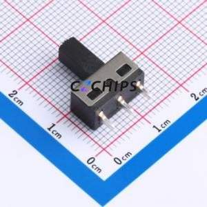 SS-12D10-G090 Slide Switch Through hole Component (THT) Switch Single Pole Double Throw Rectangle Pin Header PC Pin 12.7mm - Product Image 2