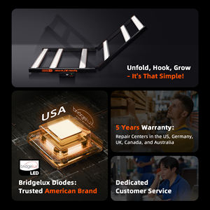 480W <span class=keywords><strong>Spider</strong></span> Farmer G5000 rentable spectre complet WiFi Bluetooth Dimmable hydroponique Led élèvent la lumière pour la culture intérieure - Product Image 6