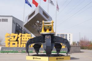 MONDE หัวคีบไฮดรอลิกแบบหมุนได้สำหรับรถขุด  สำหรับจับเศษเหล็กและวัสดุอื่นๆ  แบบหลายปากจับ - Product Image 6