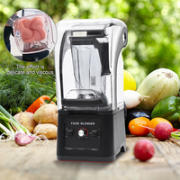 Mesin Blender Komersial 1680W, Performa Baik, Pembuat Jus Senyap, Mesin Milkshake Daya Tinggi dengan Harga Pabrik