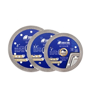Disco de Corte de Diamante Superfino de Malla X de 4''/4.5''/5'' para Mármol, Cerámica y Azulejos - Product Image 1