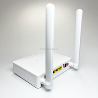 Penjualan terlaris murah ONU XPON ZX-F663NV3A /gm219/H1S-3//Selling 1GE + 3FE + 1TEL + 1USB + WiFi versi bahasa Inggris