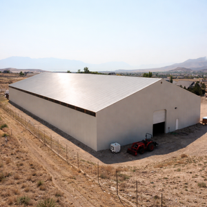 Bâtiment à structure en acier, <span class=keywords><strong>kit</strong></span> de construction métallique préfabriqué avec cadre en fer rouge, entrepôts commerciaux, ateliers, panneaux PBR, panneaux R, robuste - Product Image 5