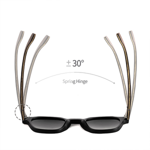 Lunettes de soleil rétro polarisées en bois massif pour hommes Lunettes de soleil design de marque de luxe Lunettes de conduite pour femmes Lunettes de vacances - Product Image 2