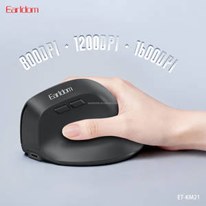 Souris verticale ergonomique optique sans fil USB 2.4G Earldom de haute qualité, d'occasion, la plus vendue, pour droitier, pour ordinateur - Product Image 3
