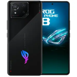 ROG8ゲームフォン12256オブシディアンブラックSnapdragon 8Gen3IMX890OIS安定化6.78 "5Gゲーミングフォン