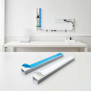 ฝาครอบ<span class=keywords><strong>สาย</strong></span>เคเบิลพีวีซี ทนทานต่อแรงกระแทก ติดตั้งง่าย รางครอบสาย<span class=keywords><strong>ไฟ</strong></span>พลาสติก - Product Image 1