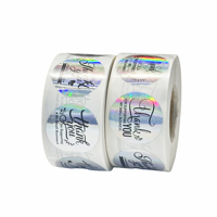 Feuille d'autocollants en PVC transparent avec logo en feuille d'or, résistante à l'huile, autocollante, estampage à chaud dorée, étiquettes en relief pour cosmétiques, rouge à lèvres