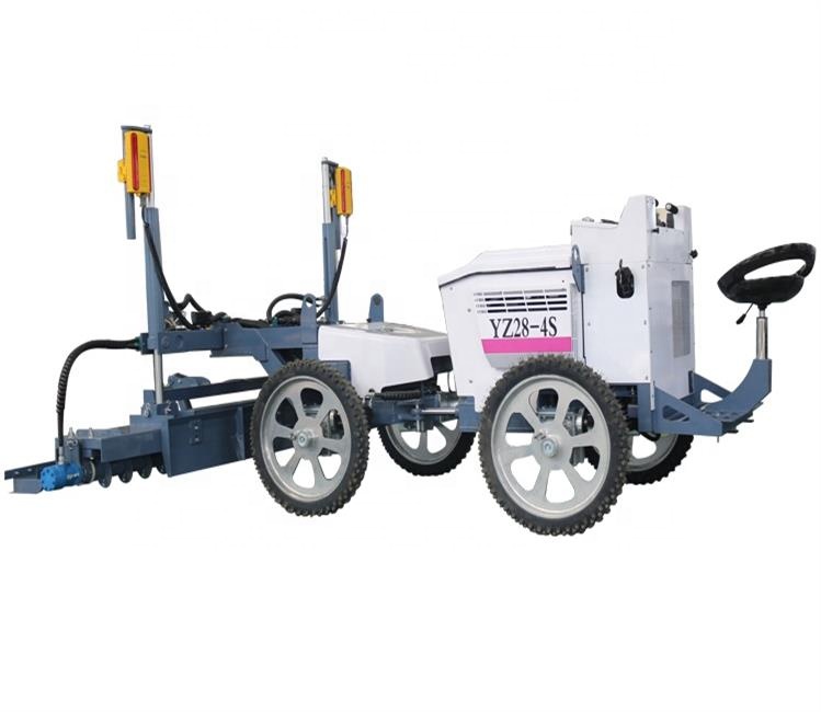 VANSE YZ28-4S 5 кВт микрокомпьютер автоматическое сканирование четырехколесная машина для бетонной лазерной экранной машины