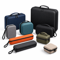 Étui de transport pour drone EVA, coque rigide antichoc, organisateur avec insert en mousse réglable, séparateur amovible, sangle de transport, OEM ODM