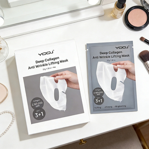 Koreanische Tiefenwirksame Kollagen-Gesichtsmaske gegen Falten, Lifting, Hydratisierung, Feuchtigkeitspflege, Aufhellung des Hauttons, Gesichtsmaskenblätter, Hautpflegeprodukte - Product Image 2