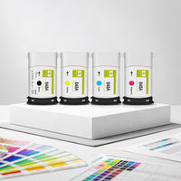 Inklab HP848 Kompatibel 4 Warna untuk Penggantian Kartrid untuk Printer HP PageWide XL 5000 5100 6000 400ML/pc C M Y K