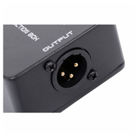 Behringer Ultra-DI DI400P Boîtier de direct passif 1 canal pour microphones et instruments de musique de scène