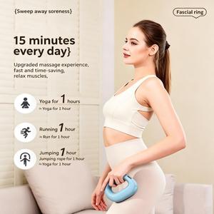 Heated Fascia Ring, 5-Speed <b>Vibration</b> with Hands-Free Strap, for Full-Body Relief & Recovery, OEM Supported - Product Image 4